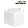 Cube - 16 - LED Colour Changing - Glow Furniture